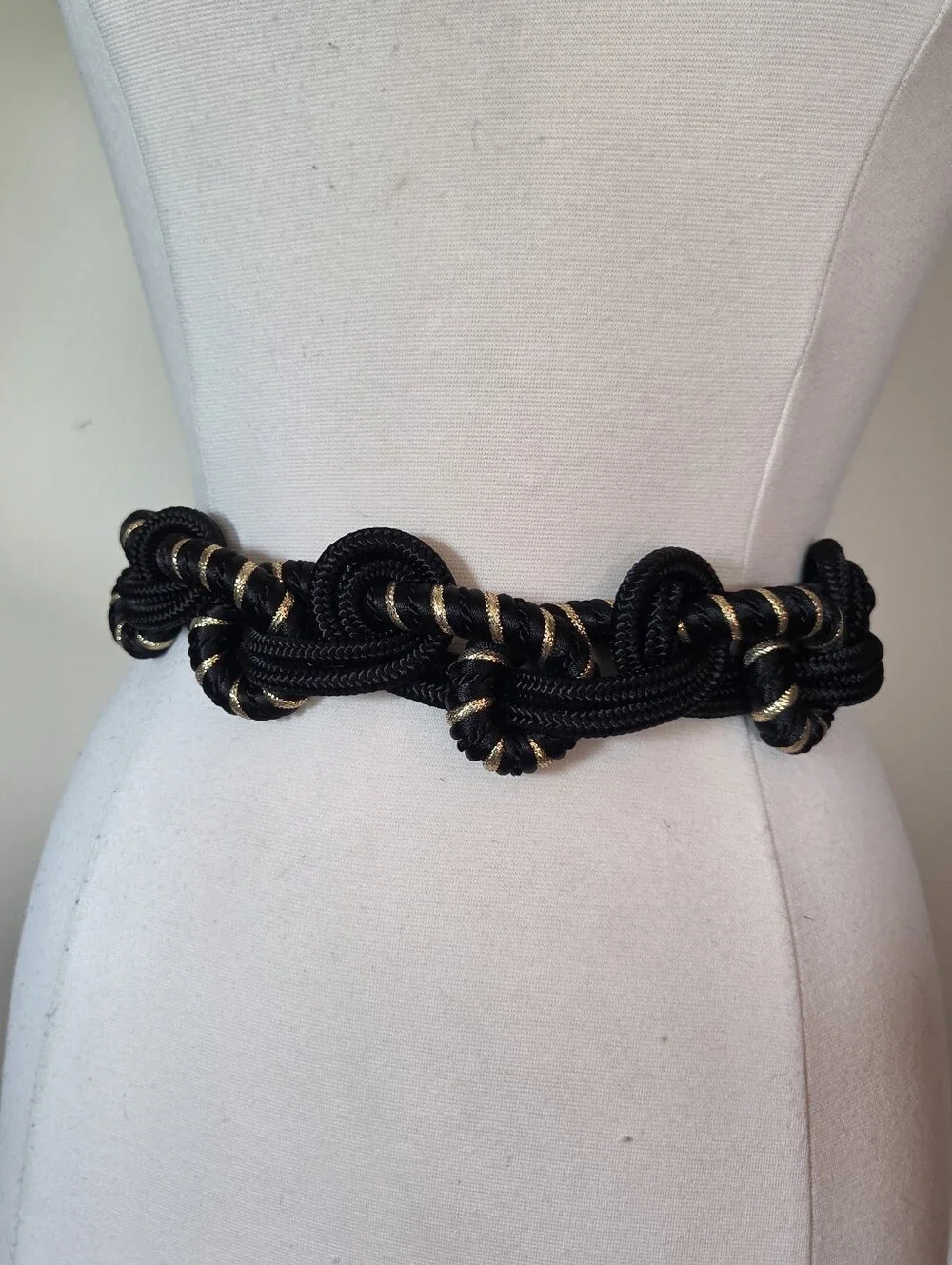 Vintage Knotted Rope Belt